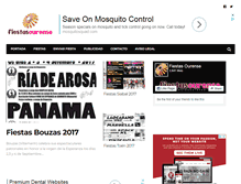 Tablet Screenshot of fiestasourense.com